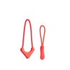 WANDRD Standard Zipper Puller, 12-Pack Arches Red