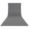 Westcott 9' x 20' Neutral Gray Wrinkle Resistant Backdrop Gray