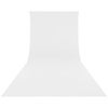 Westcott 9x20 Feet Wrinkle Resistant Cotton Background, Rich Black Hi Key White