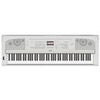 Yamaha DGX670 88-Key Grand Piano, Black, with Stand, Bench, Sustain Pedal, and Studio Headphones White