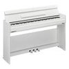 Yamaha Arius YDP-S55 88-Key Slim Design Weighted Action Console Digital Piano, Black Walnut White