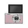 Yashica Tank Compact Digital Camera with Flip Display Pink Marshmallow