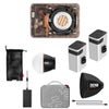 Zhiyun PLX104 MOLUS X60RGB 60W RGB Pocket COB LED Light, Bundle with 9.5' Pro Air-Cushioned Light Stand Silver
