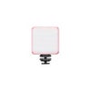 Zeniko VS5 R 5W Mini RGB LED Light, White Pink