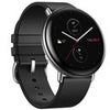 Zepp 32.5mm E Circle Stylish Smartwatch, Ice Blue Silver Stainless Steel Case with Leather Band