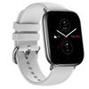 Zepp 42mm E Square Stylish Smartwatch, Metallic Black Special Edition Gray Stainless Steel Case with Sport Band
