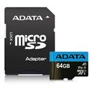 ADATA Premier 64GB UHS-I / Class 10 566x microSDXC Memory Card