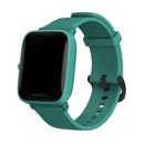 AmazFit Bip Smartwatch with Kokoda Green Case and Black Silicone Band A1608G