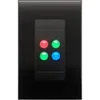 Allen & Heath IP4 4-Button Programmable Decora Wallplate Controller Black