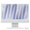 Apple iMac 24" with Retina 4.5K Display, M4 Chip with 10-Core CPU and 10-Core GPU, Late 2024 Silver