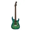 Charvel MJ DK24 HSH 2PT W Mahogany with Flame Maple Electric Guitar Caribbean Burst