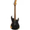 Charvel Pro-Mod Series Relic San Dimas Style 1 HH FR PF Electric Guitar Weathered Black