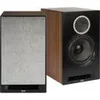 ELAC Debut Reference 6.5" 120W 2-Way Bookshelf Speaker, Pair Black Baffle/Walnut Cabinet