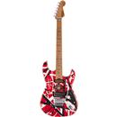 EVH Striped Series Frankie Electric Guitar (Red/White/Black Relic)