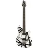 EVH Wolfgang Special Striped Series Electric Guitar Black/White