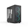 Fractal Design Epoch RGB Light Tempered Glass ATX Mid-Tower Computer Case, Black Black