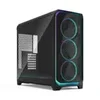 Fractal Design Meshify 3 XL Ambience Pro RGB Clear Tint Tempered Glass E-ATX Full-Tower Computer Case, White Black