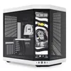 HYTE Y70 Touch Infinite Dual Chamber Modern Aesthetic Panoramic Tempered Glass Mid-Tower ATX Computer Case with Integrated Touchscreen Panda