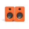 Kanto REN 200W 2-Way Powered Bookshelf Speaker, Pair Matte Orange