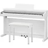 Kawai CX202 88-Key Digital Piano with Bench Premium Satin White