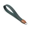 Leica Leather Wrist Strap Cognac/Petrol