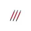 LensCoat LegCoat Wraps (set of 3) for Gitzo Series 3 Tripods or Others with Upper Leg 31.5 - 35.5mm Diameter RED