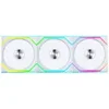 Lian-Li UNI FAN SL Wireless 120mm RGB Case Fan with Reverse Blade and Controller, 3-Pack White