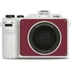Minolta MND65 56MP 4K Ultra HD Wi-Fi Selfie Shot Digital Camera White with Red Faceplate