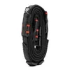 Owlkrown TrailFlex Adjustable SL Camera Strap with Webbing for Square Lug Black with Red Accent