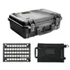 Pelican 1500 Protector Watertight Hard Case without Foam Insert, Bundle with 1500MP Panel Lid Organizer and SPL ModPak Large Storage Pouch, Black Black