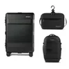 Pelican ATX 25" Waterproof Wheeled Check-In Hard Travel Case, Bundle with PX25 25L Travel Backpack and DK5 ModPak Travel Toiletry Bag, Black Black