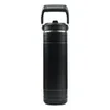 Pelican Hydration Pacific 26 oz Recycled Double Wall Stainless Steel Water Bottle Jet Black