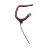Point Source Audio EMBRACE EO-8WL Omnidirectional Earmount Lavalier Microphone, Low Sensitivity Brown