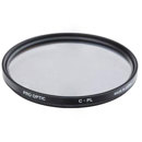 K&F Concept Filtre polarisant circulaire CPL 52 mm, ultra fin, optique japonaise, multicouche, avec bouchon d'objectif (série Nano-K