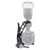 ProMediaGear BBX2 Boomerang Flash Bracket for DLSR and Mirrorless Cameras BLACK