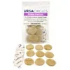 URSA Plush Fur Circles for Lavalier Microphones, 9-Pack Beige
