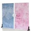 V-FLAT WORLD Double Sided Duo Board Backdrop Plastered Pink/Barn Door Blue