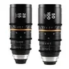 Venus Laowa Nanomorph 28-55mm and 50-100mm T2.9 1.5x Anamorphic Cine 2-Lens Kit for PL Mount Amber Flare