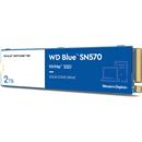 WD Blue SN570 2TB M.2 2280 PCIe Gen3x4 Internal SSD