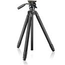Zeiss 3-section Aluminum Tripod with Pan Head - Black 1778480