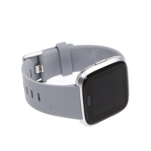 fitbit versa gray silver