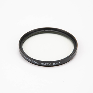 USED Tiffen 58mm UV-1 Haze-1 (Ultra Violet) Glass Filter - Adorama