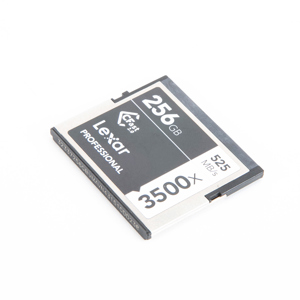 USED Lexar 256GB Professional 3500x CFast 2.0 Memory Card