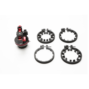 Kit A/B Hard Stops Pour Follow Focus Fotga DP500III & SmallRig Mini - Vis Pouce + Échelle Graduée Bleu