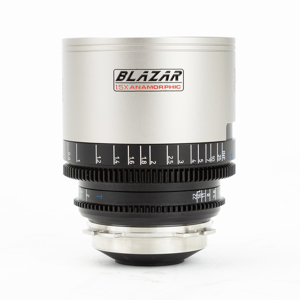 USED BLAZAR LENS Remus 45mm T2.0 1.5x Anamorphic Cine Lens for PL