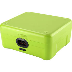 Barska iBOX Portable Dual Biometric Secure Storage Device, Green