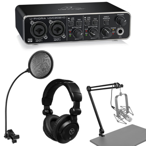 Behringer U-PHORIA UMC202HD USB Audio Interface, with