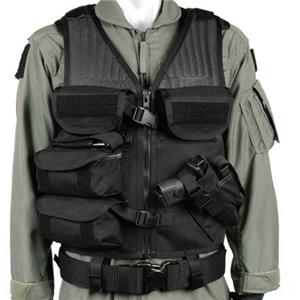 Blackhawk Omega Elite Tactical Cross Draw/EOD Vest, Black 30EV25BK