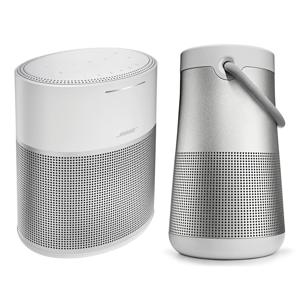 Bose Home Speaker 300,Silver W/Bose SoundLink Revolve+
