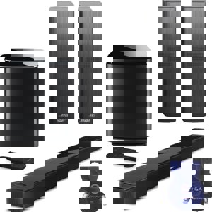 スピーカー・ウーファー bose soundbar 700 bose surround speaker Bose Surround Sound Speakers 700 for Bose Soundbars, Black